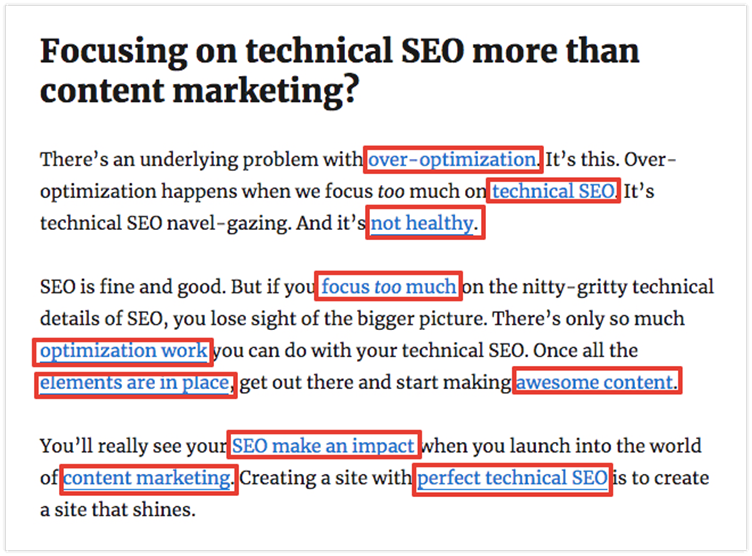 Keyword Stuffing and Why It Should Be Avoided