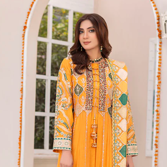 Pakistani Mehndi Dresses
