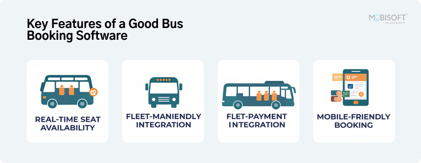 Key Features of a Good Bus Booking Software Key features of bus booking software for operators