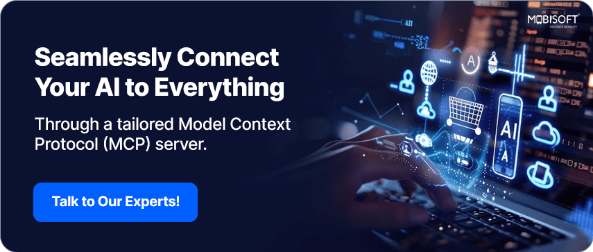 Seamlessly Connect Your AI to Everything with MCP Development Seamlessly connect artificial intelligence agents to your systems using custom MCP development