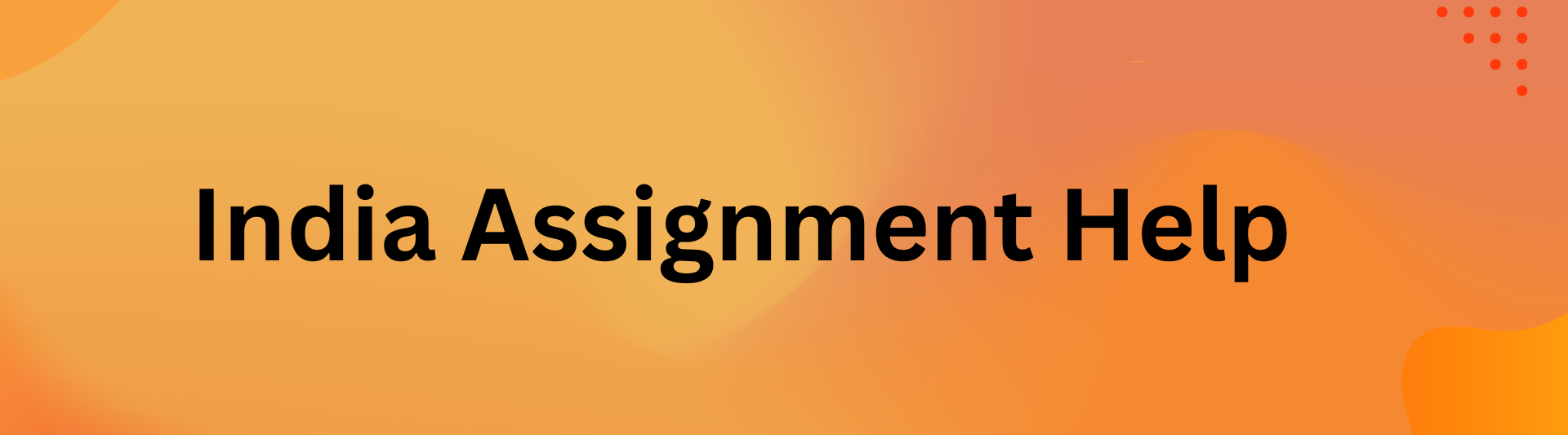 India Assignment Help