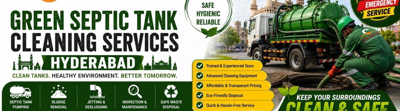 Green Septic  Tank clean
