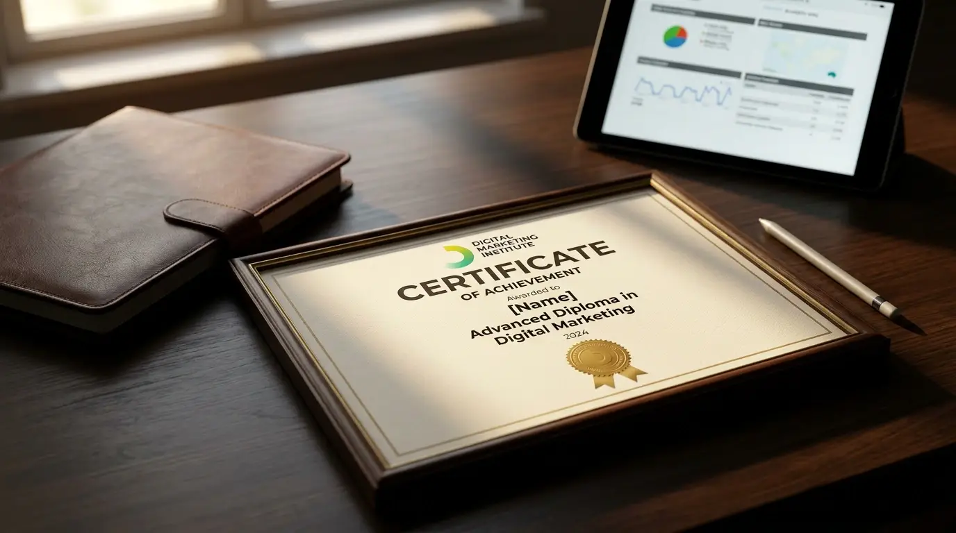 Best digital marketing certificate for career change