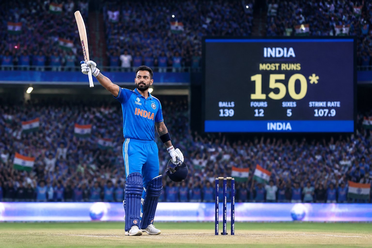 Most Runs for India Cricket